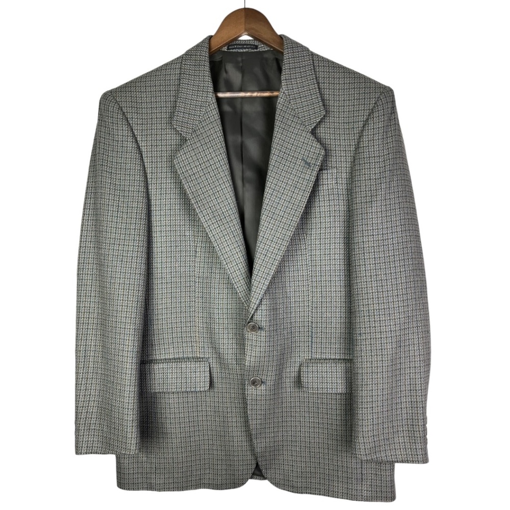 Vintage Pierre Balmain 100% Silk Tweed Blazer
